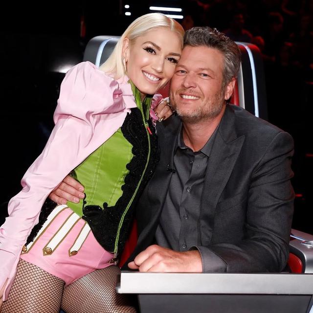 Gwen Stefani dan Blake Shelton. (Instagram/ gwenstefani)