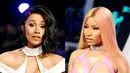 Nicki Minaj dan Cardi B memang bersaing dalam dunia rap. Namun para penggemar Nicki sepertinya sudah agak kelewatan. (agambiarra)