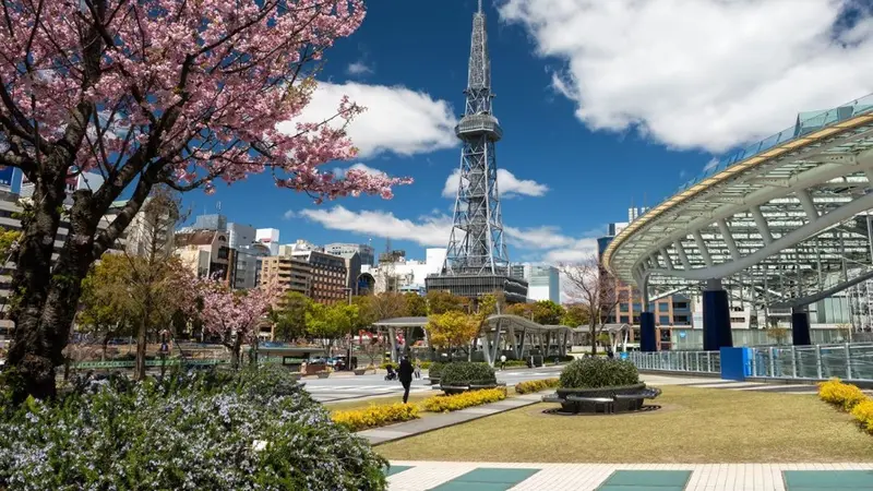 Suasana di kota Nagoya Jepang (Tangkapan layar dari website cnn.com)