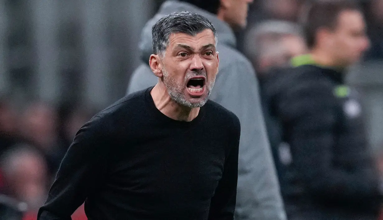 Berkat hasil ini, Milan tertahan di peringkat sembilan klasemen dengan poin 41. Sementara itu, Lazio sukses naik ke peringkat empat dengan poin 50. (AP Photo/Antonio Calanni)