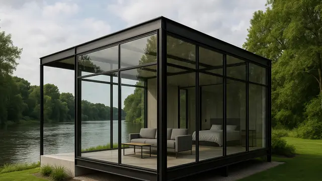 7 Desain Rumah Minimalis di Tepi Sungai yang Asri, Modern dan Nyaman untuk Ditinggali