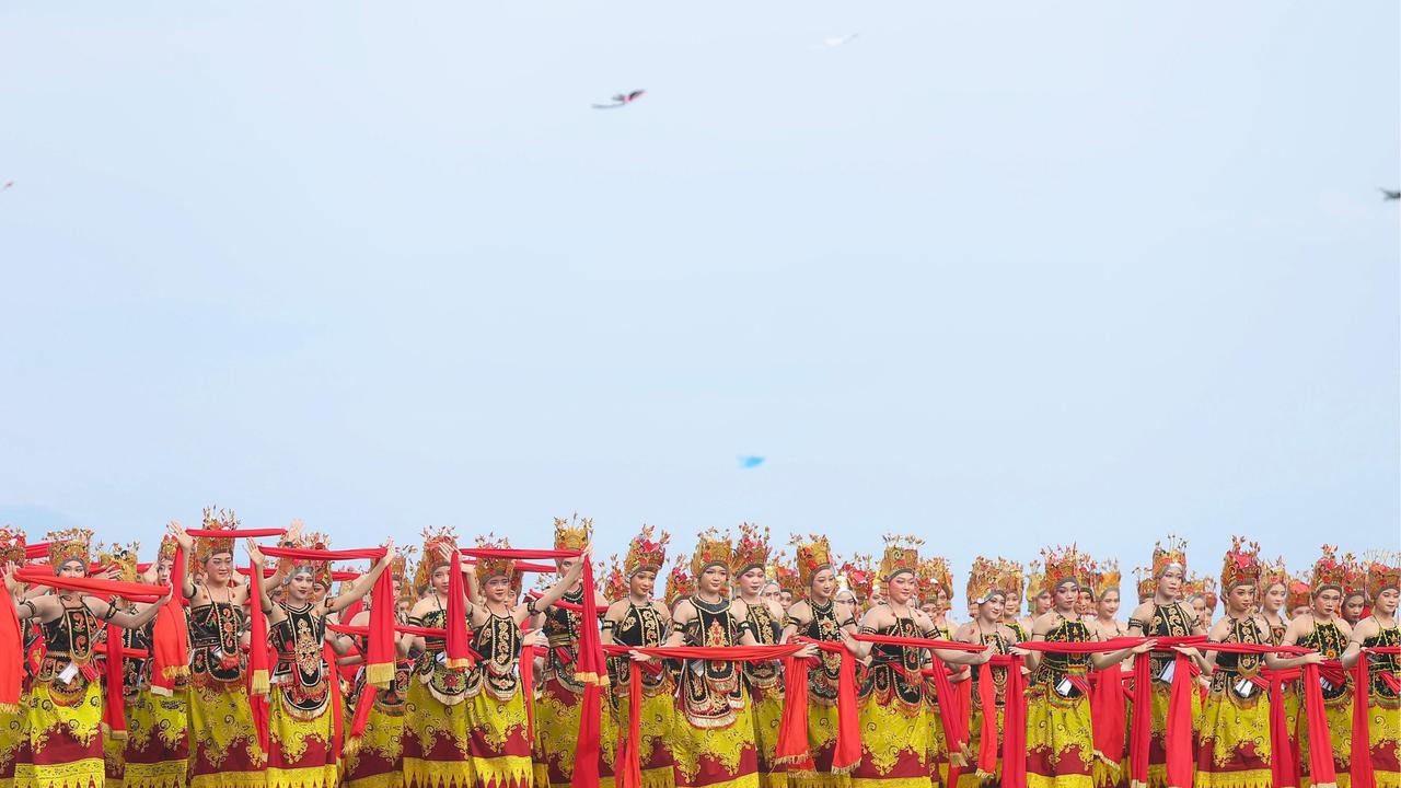 Pagelaran Kolosal Gandrung Sewu Banyuwangi
