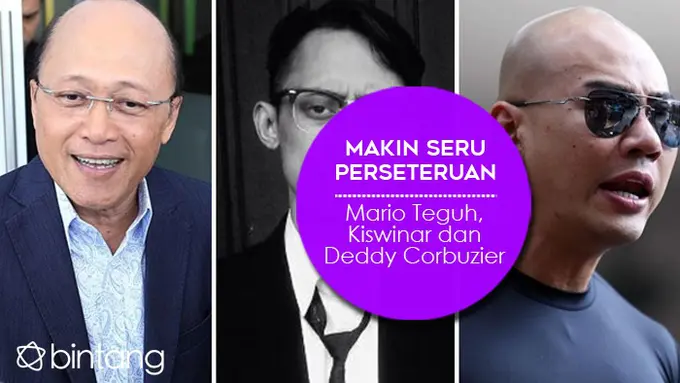 [Bintang] Mario Teguh, Kiswinar dan Deddy Corbuzier