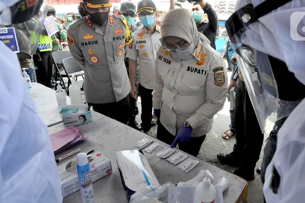 Rapid Test Antigen Acak Diterapkan di Kawasan Puncak Bogor
