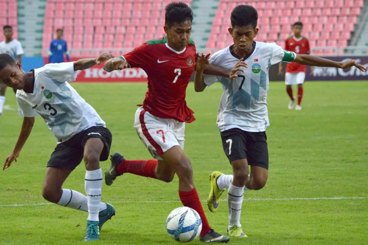 Timnas Indonesia U-16, SFC U-16, Timor Leste