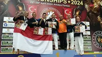 Indonesia Gondol 13 Medali dari Kejuaraan Dunia Kempo 2024