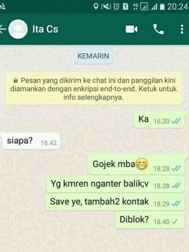 7 Chat Penumpang Ojol Ini Agak Sombong, Ngeselin