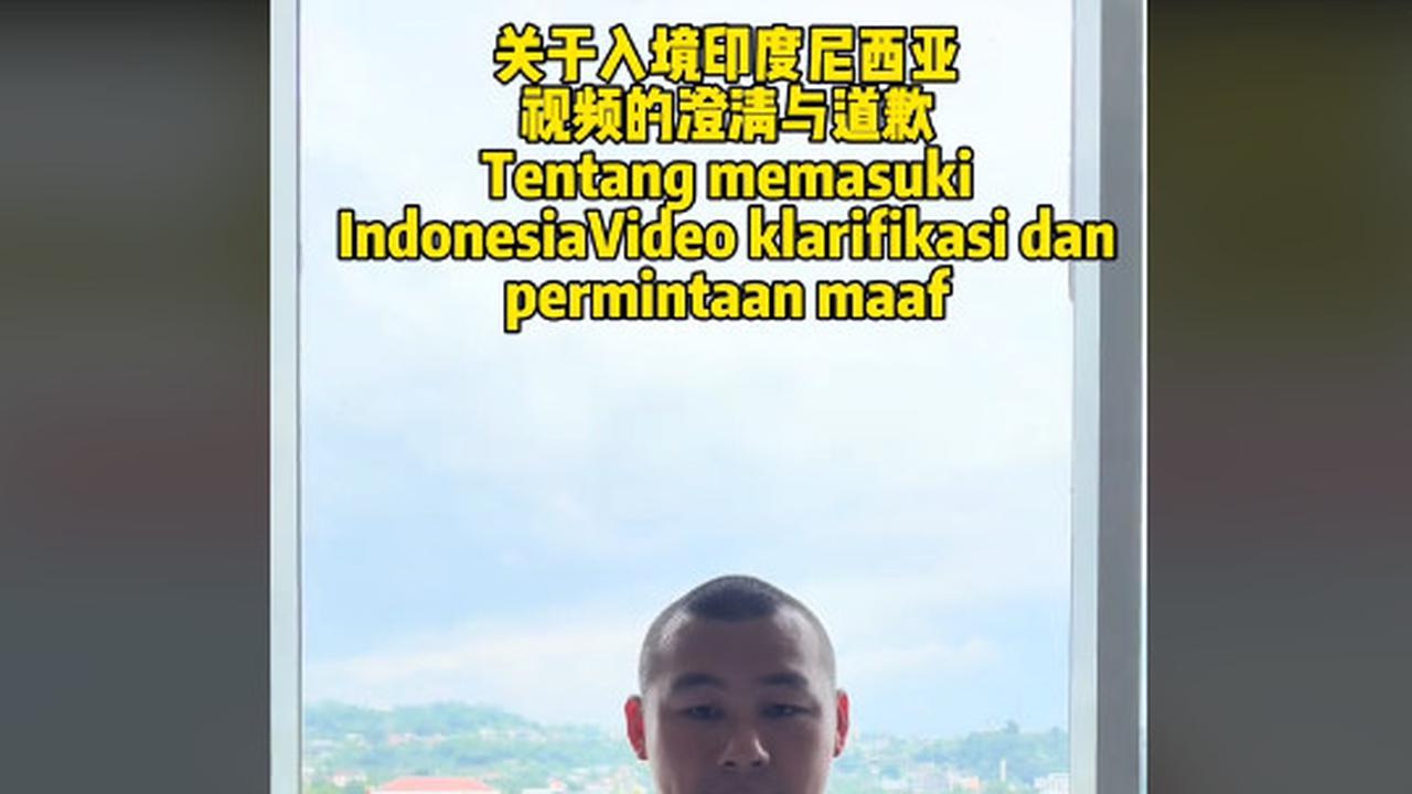 Turis China Minta Maaf & Beri Klarifikasi Usai Viral Selipkan Uang Rp500 Ribu di Paspor