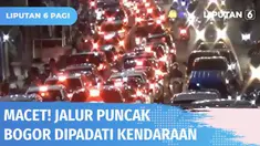 Memasuki libur lebaran, Jalur Puncak Bogor mulai dipadati kendaraan. Untuk mengurangi kepadatan, skema one way akan diberlakukan. Dari pantauan, kendaraan yang melintas didominasi wisatawan.