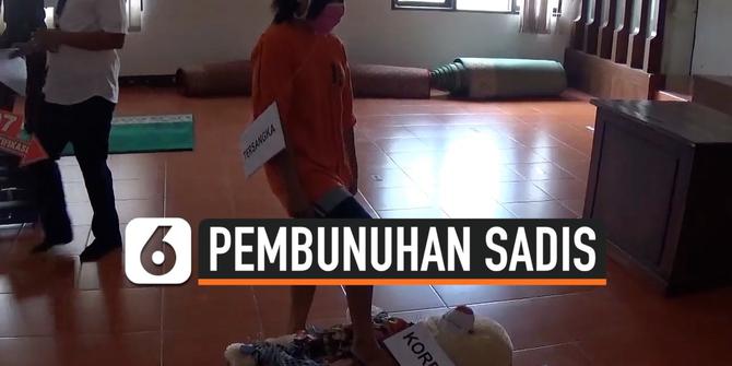 VIDEO: Ditusuk Pulpen hingga Digigit, Ibu Bunuh Anak Tiri