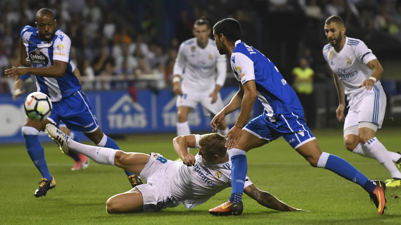 Real Madrid, Deportivo La Coruna, La Liga, Sergio Ramos