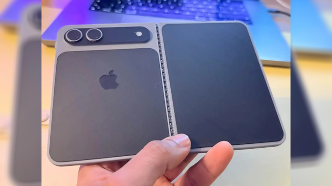 iPhone Lipat Apple Terkuak: Desain Persegi Mirip Oppo Find N