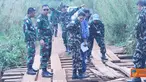 Citizen6, Kongo: alam melakukan survey, Tim HoES Monusco dipimpin Mr. Gautam Mukhophadya didampingi Deputy Road and Airfield Unit Mr. Emil Kwame Ampofo. (Pengirim: Badarudin Bakri)