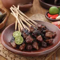 Resep bumbu sate simple untuk anak kos./Copyright depositphotos.com/rickyherawan84