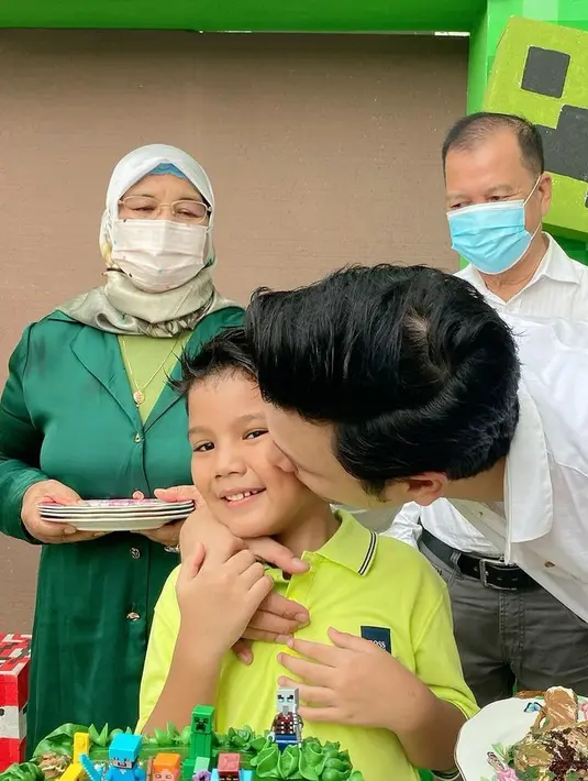 Arjuna Anak Titi Kamal dan Christian Sugiono (Instagram/titi_kamall)