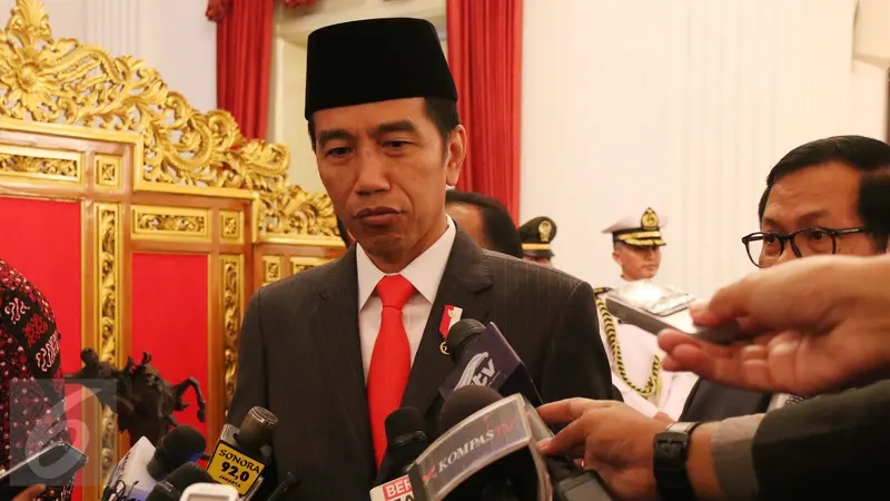 Reaksi Jokowi Saat Dengar Penyidik KPK Disiram Air Keras-Jakarta- Angga Yuniar-20170411