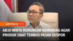 Menteri Perdagangan menerima kunjungan Asosiasi Biofarmasi dan Bahan Baku Obat. Dalam pertemuan dibahas ketahanan kesehatan Indonesia, dan Mendag mendukung kemandirian produksi obat di Tanah Air.