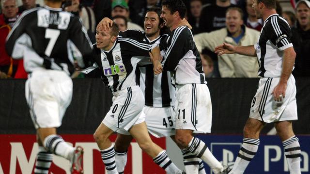 Newcastle United di Liga Champions 2002/2003