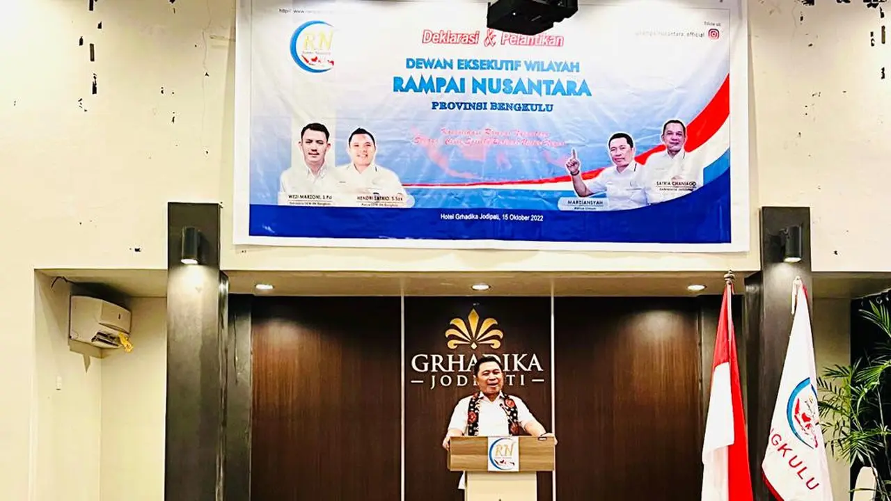 Ketua Umum Rampai Nusantara (RN), Mardiansyah (Istimewa)