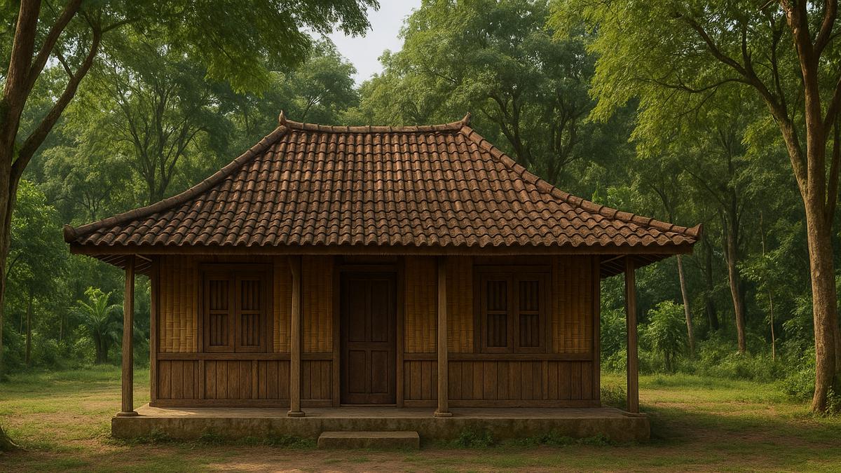 5 Model Rumah Sederhana di Desa dengan Halaman Luas dan Banyak Pepohonan, Inspirasi Hunian di 2025