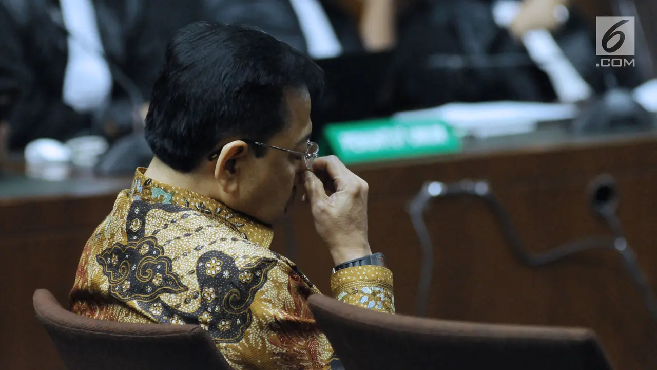 Divonis Bersalah, Setya Novanto Dihukum 15 Tahun Penjara