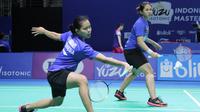 Siti Fadia Silva Ramadhanti/Ribka Sugiarto saat bertanding pada YUZU Indonesia Masters 2019 di GOR Ken Arok, Malang, Jumat (4/10/2019). (PBSI)