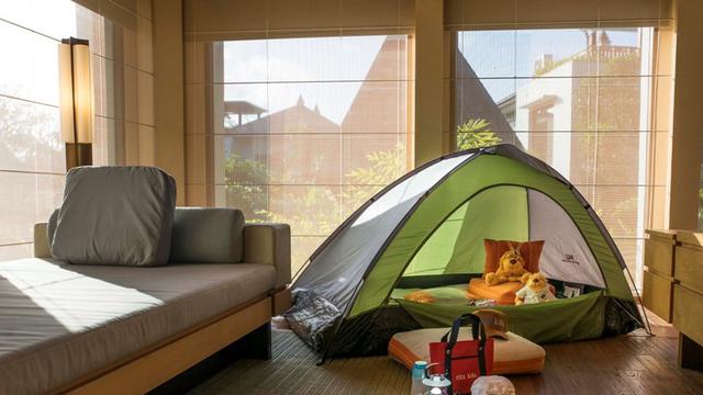 Isi Liburan Sekolah dengan Berkemah di Resor Mewah