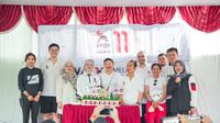 Partai Solidaritas Indonesia (PSI) merayakan hari ulang tahun (HUT) ke-11 dengan menggelar acara funwalk dan kegiatan traktiran massal di Jakarta, Minggu (16/11/2025).
