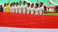 Irak akan menjadi lawan Timnas Indonesia di Grup F putaran kedua Kualifikasi Piala Dunia 2026 (AFP/Karim Sahib)