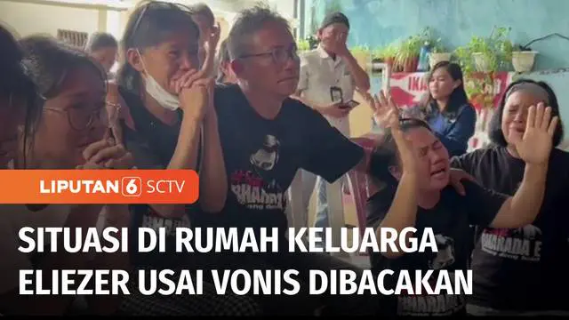 Keluarga besar Richard Eliezer di Kota Manado, Sulawesi Utara, menyambut sukacita vonis Hakim yang lebih ringan dari tuntutan Jaksa. Tak henti-hentinya mereka bersyukur atas keringanan hukum yang diterima Richard Eliezer.