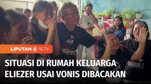 VIDEO: Keluarga Eliezer di Manado Menyambut Sukacita Vonis Hakim