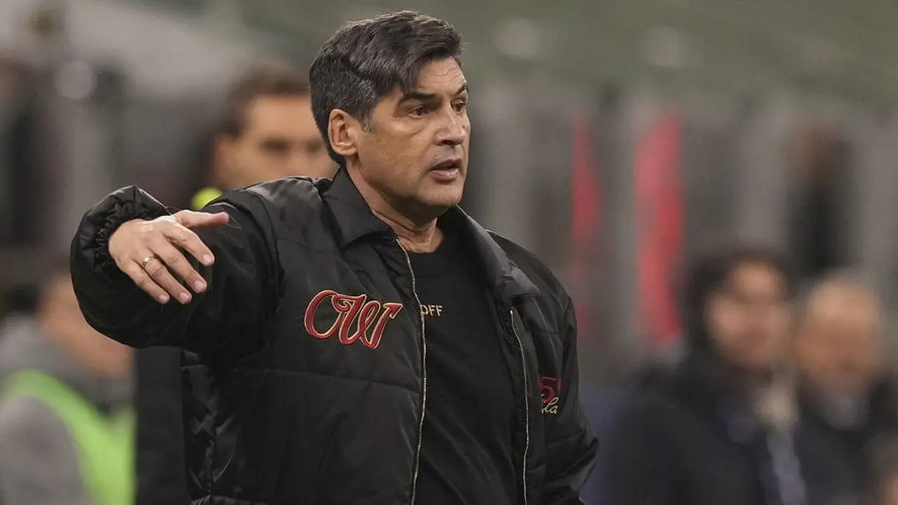 Paulo Fonseca saat masih melatih AC Milan. (c) AP Photo/Antonio Calanni