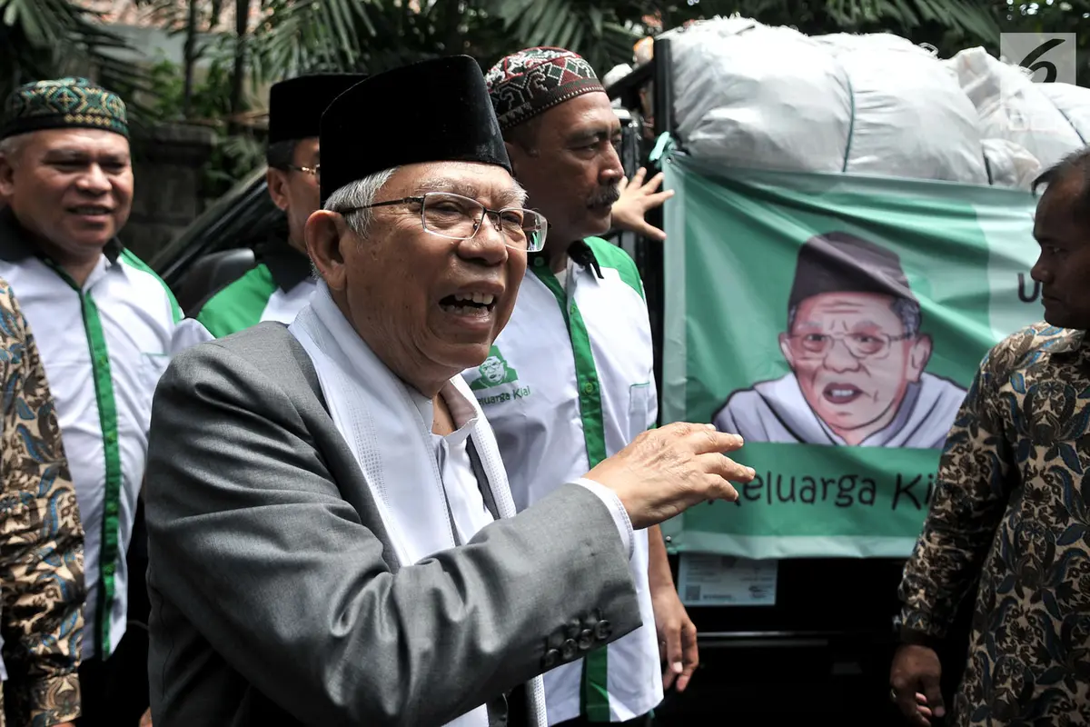 Ma'ruf Amin Kirim Bantuan untuk Korban Gempa dan Tsunami Palu