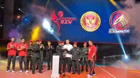 Badan Intelijen Negara (BIN) meluncurkan Tim Bola Voli Putri Jakarta BIN dan Tim Putra Surabaya BIN Samator