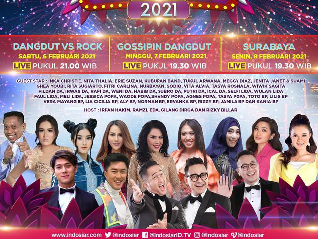 Live Streaming Semarak Indosiar 2021 Surabaya Tayang Senin 8 Februari 2021 Pukul 19 30 Wib Showbiz Liputan6 Com