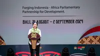 Ketua DPR RI Puan Maharani saat menghadiri konferensi IAPF di Nusa Dua, Bali, Minggu (1/9/2024). (Dok. Istimewa)