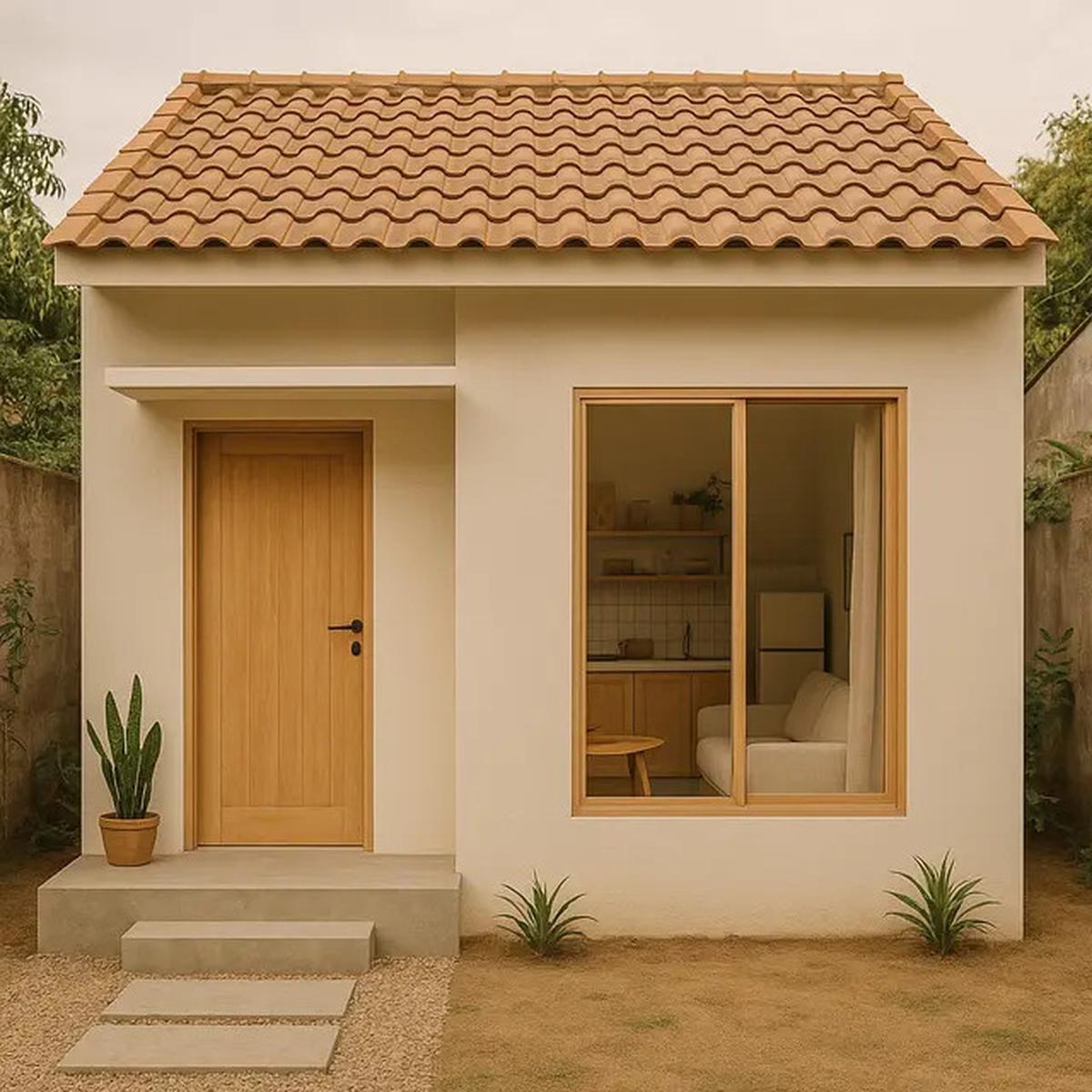 8 Inspirasi Rumah Sederhana Rp70 Jutaan di Lahan Terbatas, Desain Minimalis Kekinian di 2025