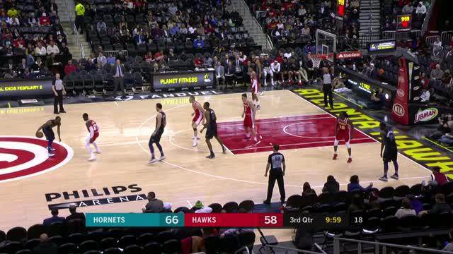 Berita video game recap NBA 2017-2018 antara Charlotte Hornets melawan Atalanta Hawks dengan skor 123-110.