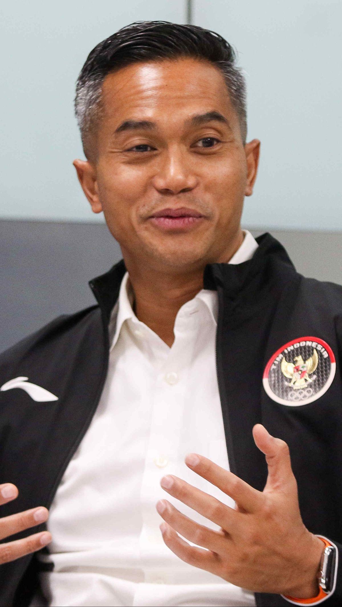 Seperti diketahui, SCM di bawah naungan EMTEK Group dipercaya sebagai Official Broadcaster atau pemegang hak siar Olimpiade Paris 2024.&nbsp;Foto: Liputan6.com/Herman Zakharia