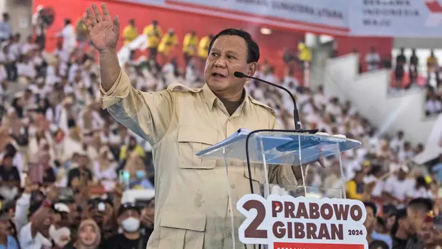 Prabowo Subianto Berkampanye di Sumatra Utara