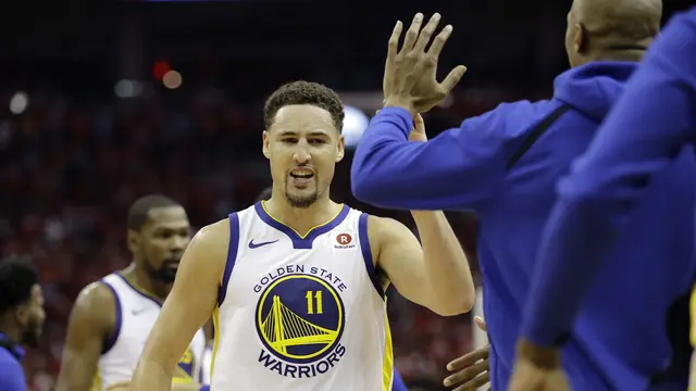 Selebrasi Klay Thompson