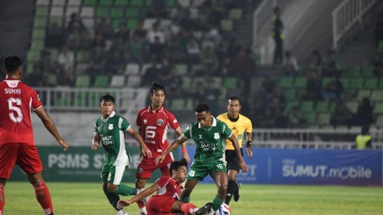 PSMS Medan Kalahkan Bekasi City 2-1, Amankan Poin Penuh di Liga 2