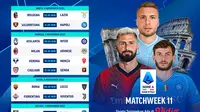 Jadwal dan Live Streaming Serie A Matchweek 11 di Vidio