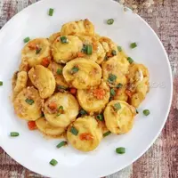 Tofu with salted egg.&nbsp; foto:Instagram/@susan_gracia
&nbsp;