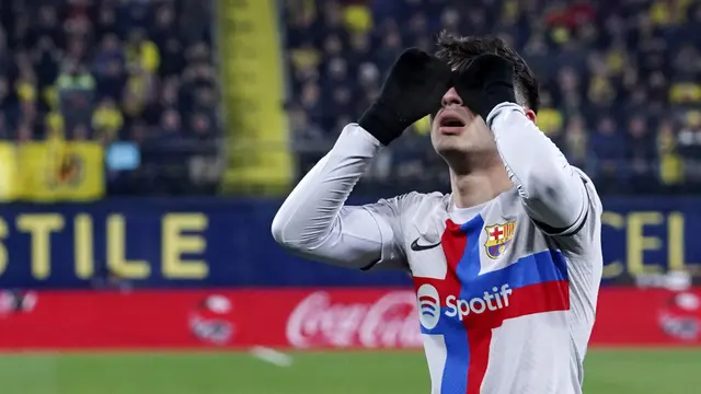Foto: Bungkam Villarreal, Barcelona Nyaman di Puncak Klasemen Liga Spanyol
