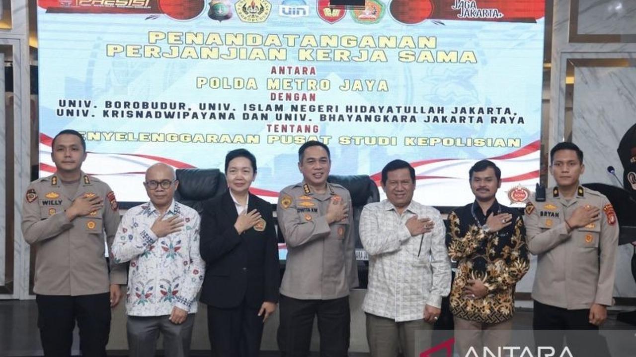 Perkuat SDM Polri, Polda Metro Jaya Jalin Kerja Sama Strategis dengan Empat Kampus