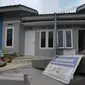 Pemilik rumah membuat rangka penguat dapur rumah di Perumahan Griya Samaji,Cieseng, Bogor, Rabu (19/02/2020). BTN pada 2019 telah merealisasikan 735.000 rumah dalam Program pemerintah satu juta rumah dengan kredit kepemilikan rumah bersubsidi sekitar Rp 111 trilyun. (merdeka.com/Arie Basuki)