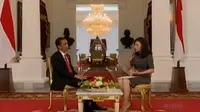 Wawancara khusus Presiden Jokowi. (Liputan6 TV)