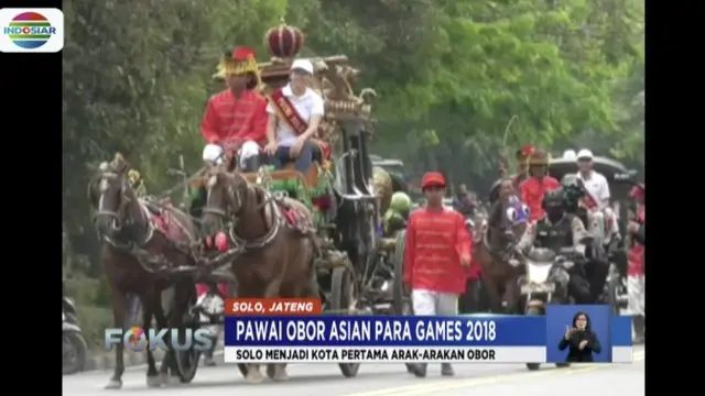 Atlet Difabel Nanda Mei Bawa Obor Asian Para Games 2018 di Solo