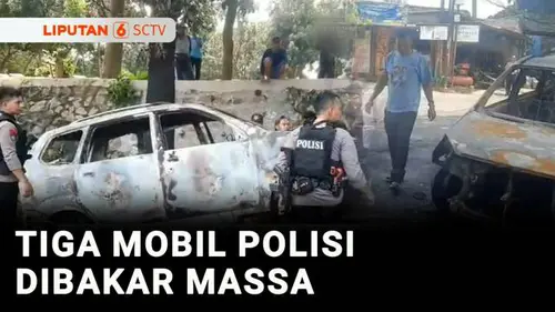  Tangkap Tersangka Penyerobot Lahan, Tiga Mobil Polisi Malah Dibakar Massa